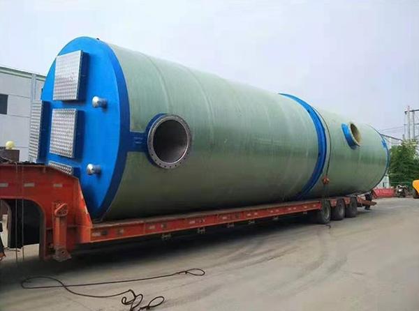 沧州一体化提升泵运输展示